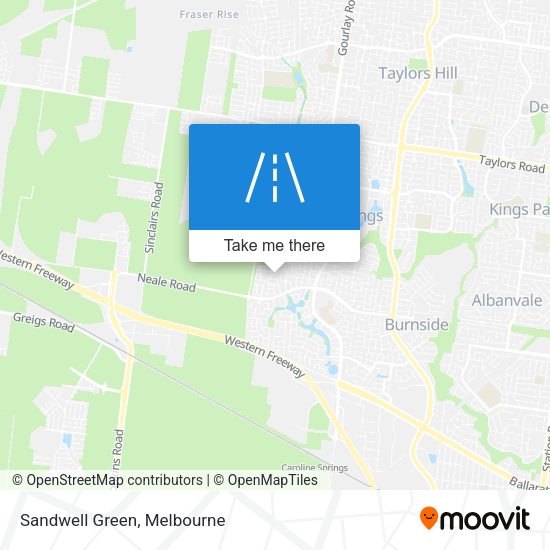 Sandwell Green map