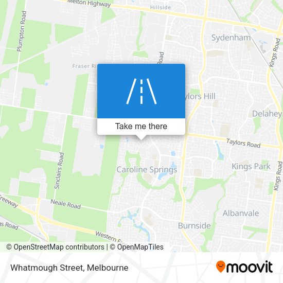 Whatmough Street map