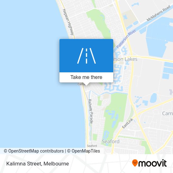 Kalimna Street map