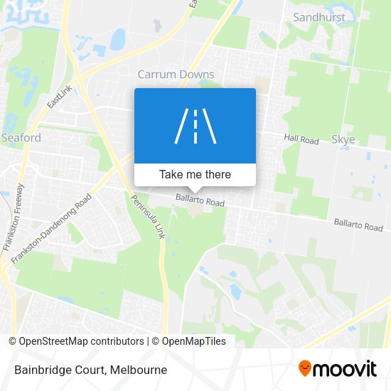 Bainbridge Court map
