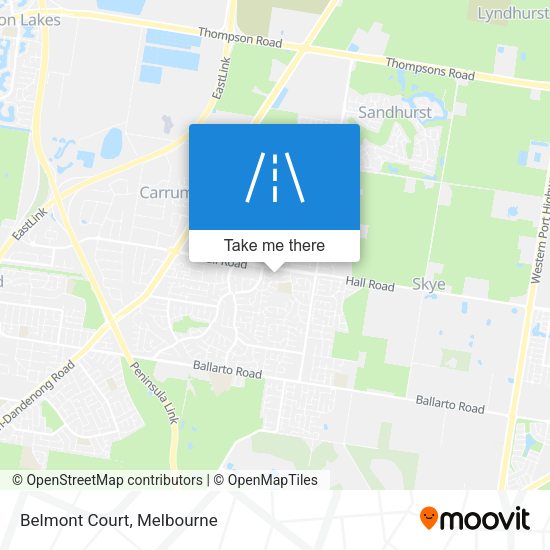 Belmont Court map