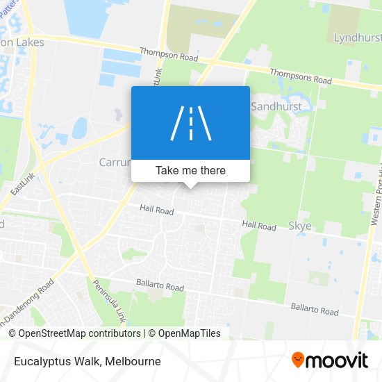 Eucalyptus Walk map
