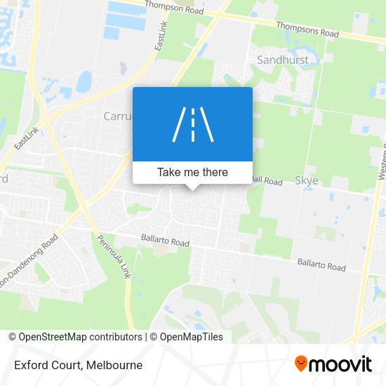 Exford Court map