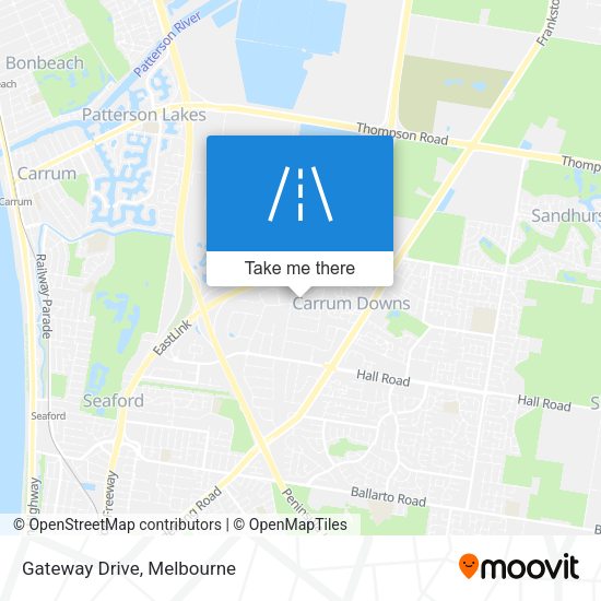 Gateway Drive map