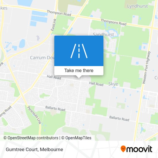 Gumtree Court map