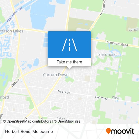 Herbert Road map