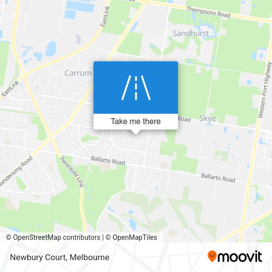 Newbury Court map
