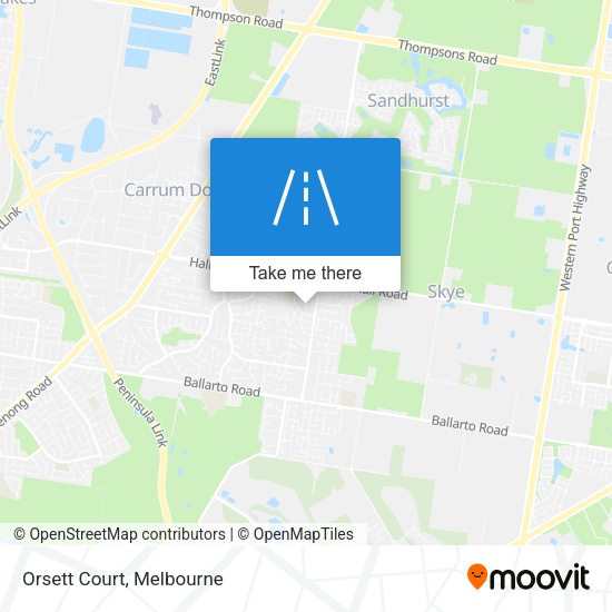 Orsett Court map