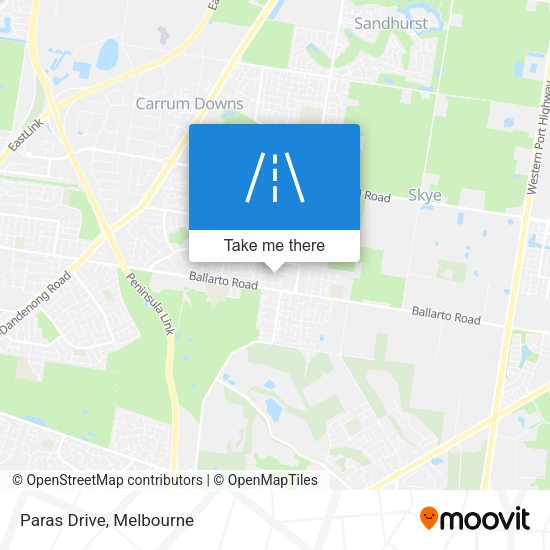 Paras Drive map