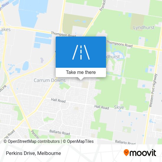 Perkins Drive map