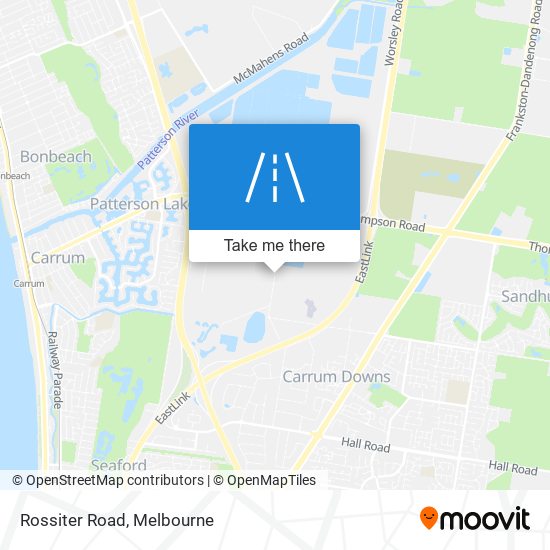 Rossiter Road map