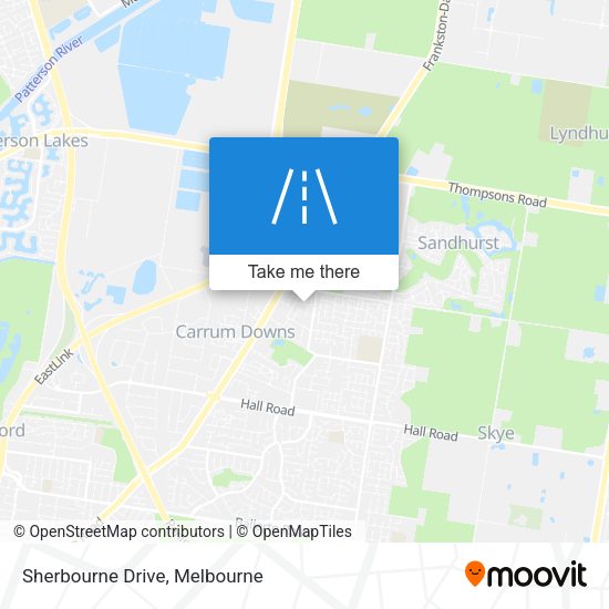 Sherbourne Drive map