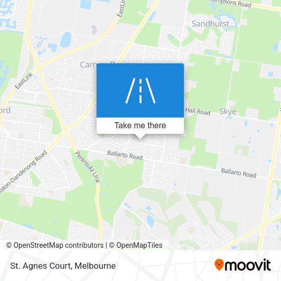 St. Agnes Court map
