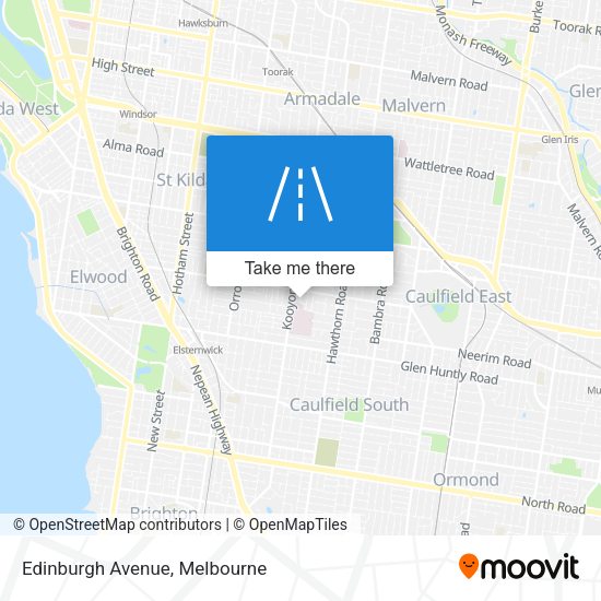 Edinburgh Avenue map