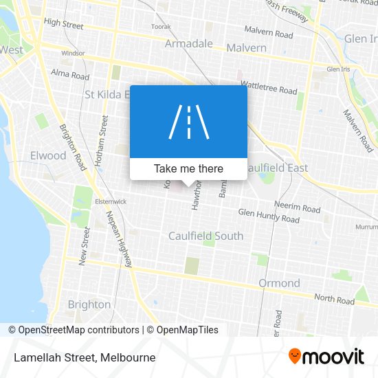 Lamellah Street map