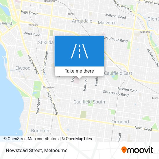 Newstead Street map