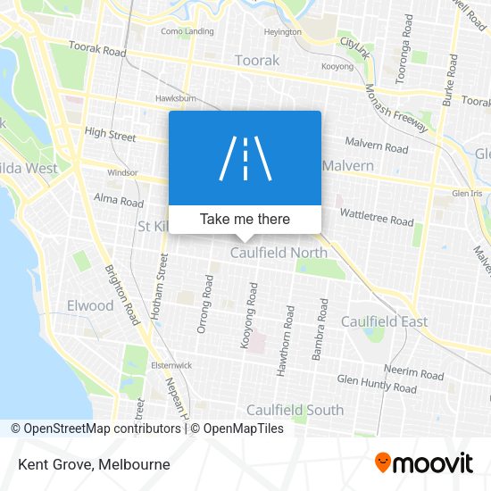 Kent Grove map