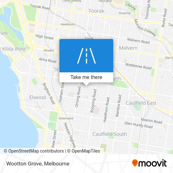 Wootton Grove map