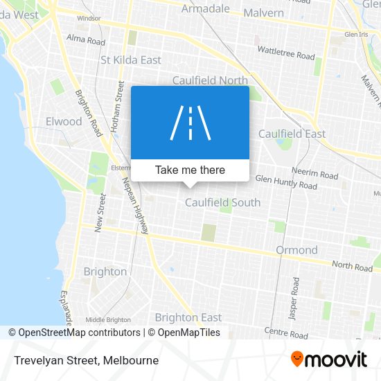Trevelyan Street map