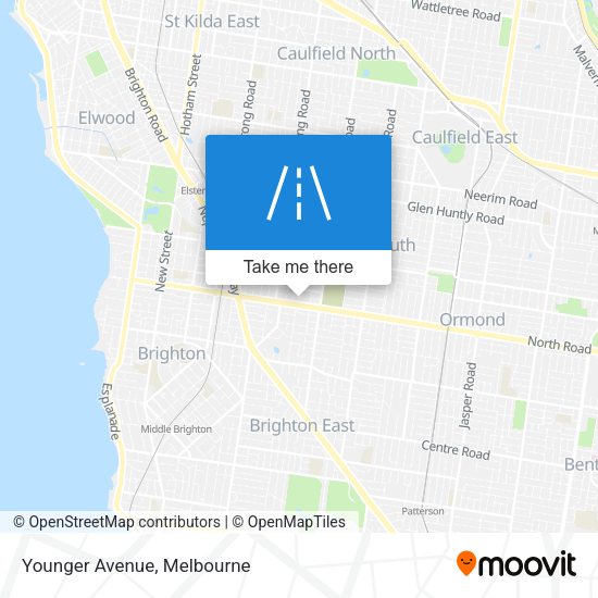 Younger Avenue map