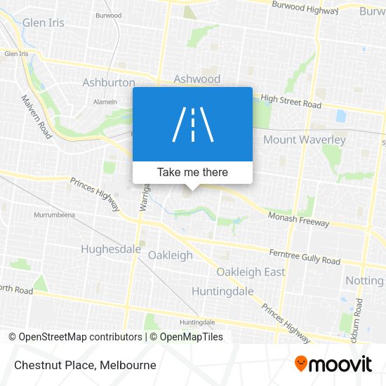 Chestnut Place map