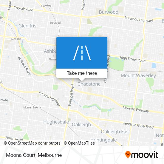 Moona Court map