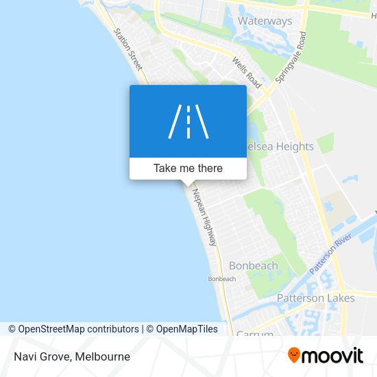 Navi Grove map