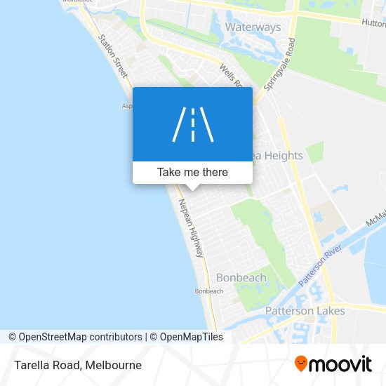 Tarella Road map