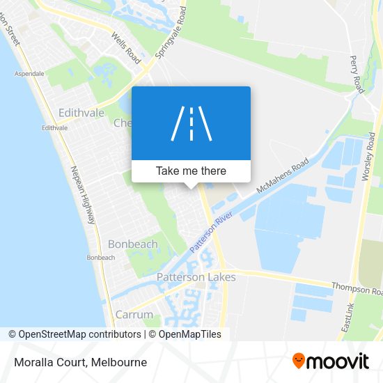 Moralla Court map