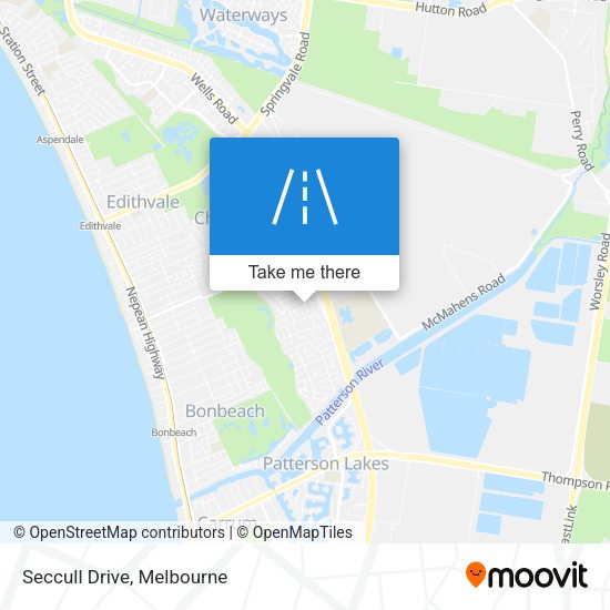 Seccull Drive map