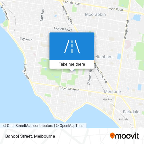Banool Street map