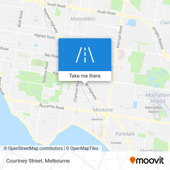 Courtney Street map