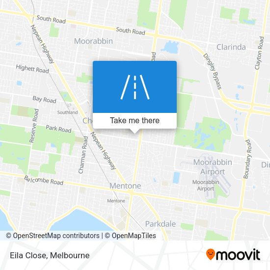 Eila Close map