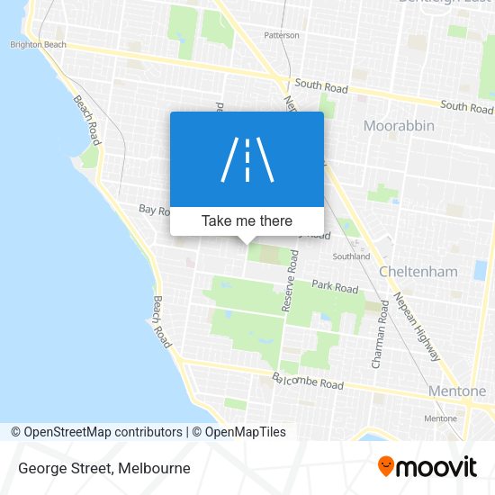 George Street map