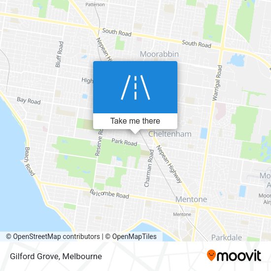 Gilford Grove map
