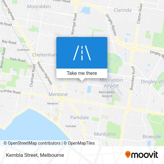 Kembla Street map