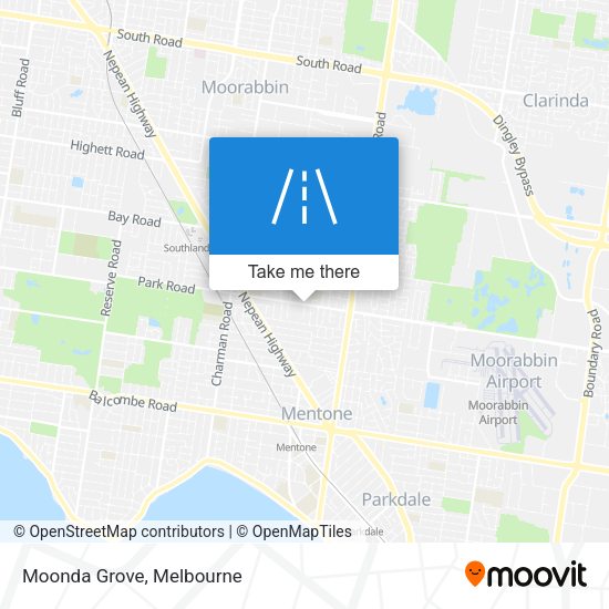 Moonda Grove map