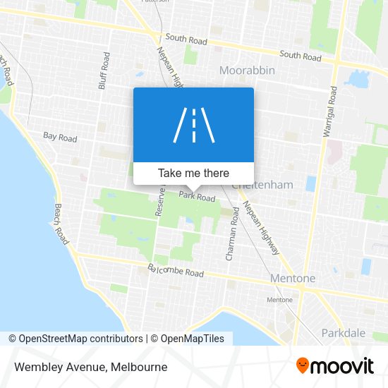 Wembley Avenue map