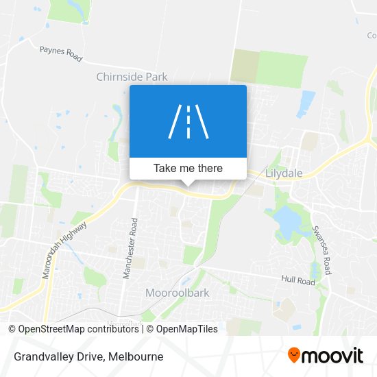 Grandvalley Drive map