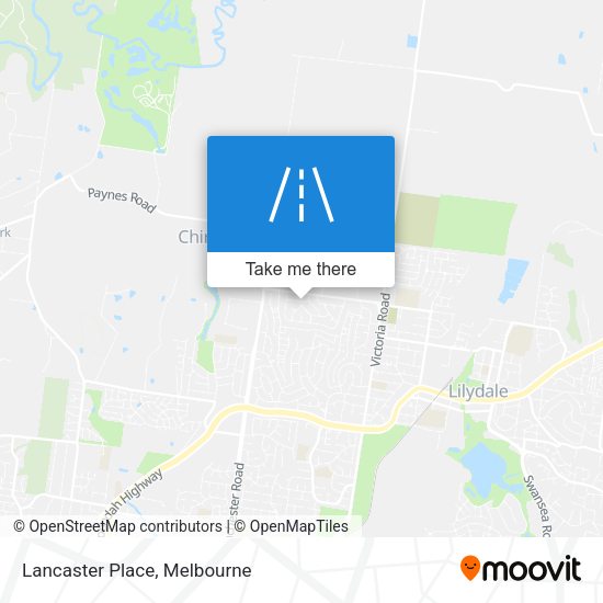 Lancaster Place map