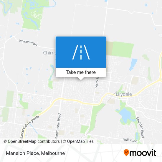 Mansion Place map