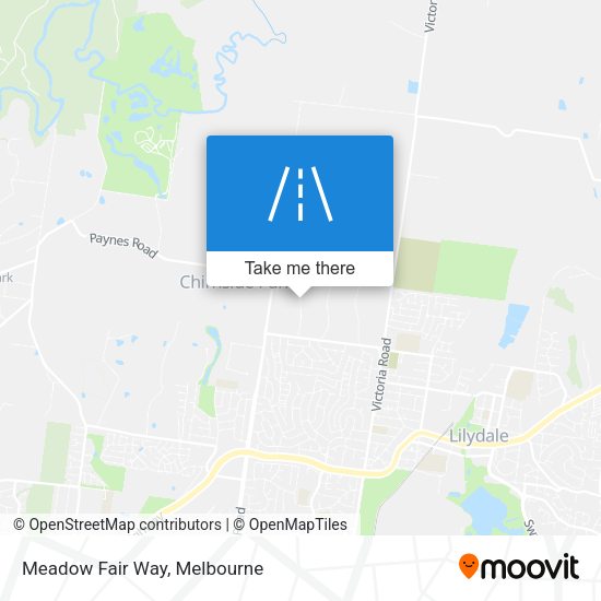 Meadow Fair Way map