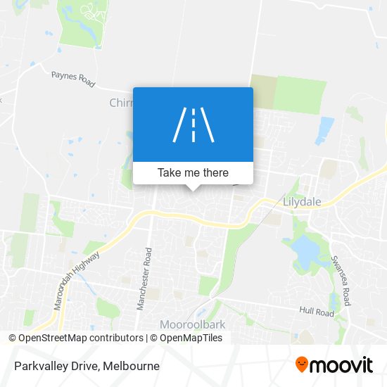 Parkvalley Drive map