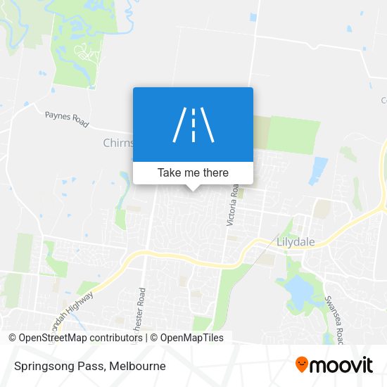 Springsong Pass map