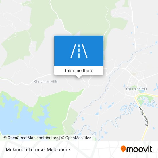 Mckinnon Terrace map