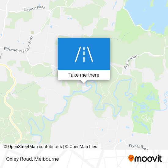 Oxley Road map