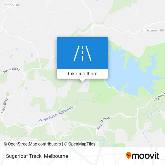 Sugarloaf Track map