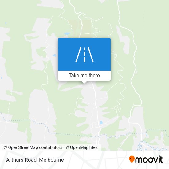 Arthurs Road map