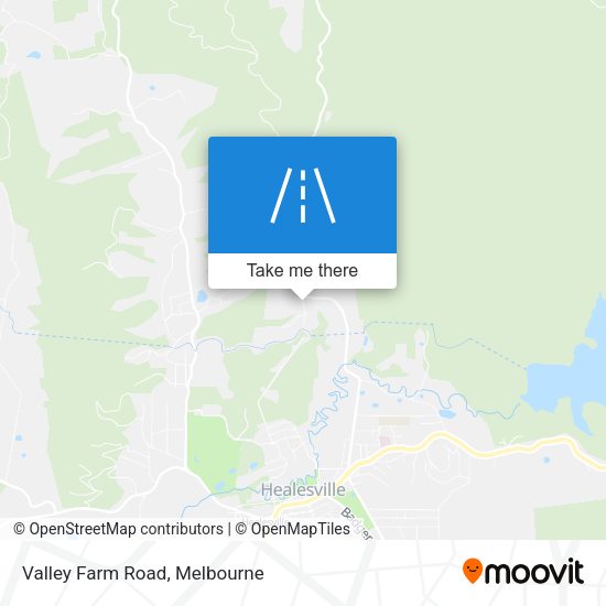 Valley Farm Road map