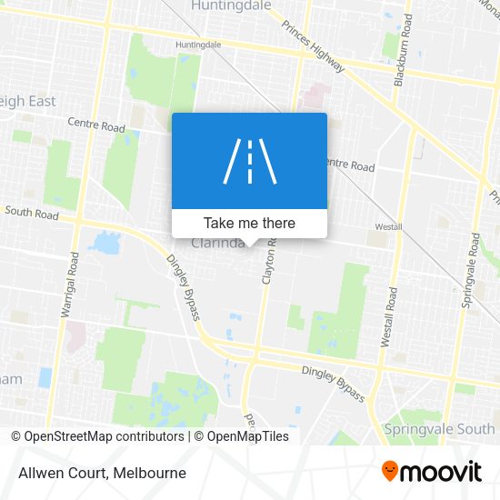 Allwen Court map